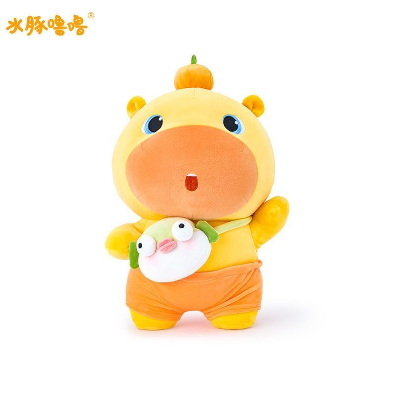 Original Capybara Lulu Plush Toy Capybara Doll Pufferfish Hugable Sleeping Doll Birthday Gift for Girls Original Capybara Lulu Plush Toy Capybara Doll Pufferfish Hugable Sleeping Doll Birthday Gift for Girls