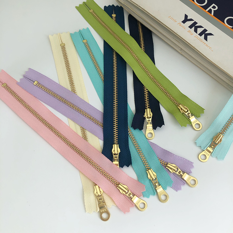 Japanese Ykk No. 3 Metal Black Zipper 17/20/35cm for Clothes, Pants, Bags, Pillows, Placket, Handmade Accessories Japanese Ykk No. 3 Metal Black Zipper 17/20/35cm for Clothes, Pants, Bags, Pillows, Placket, Handmade Accessories