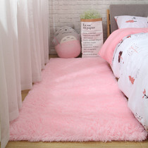 Thick long wool carpet bedroom Net red same bed side blanket can sleep sitting girl heart blanket room cushion floor mat