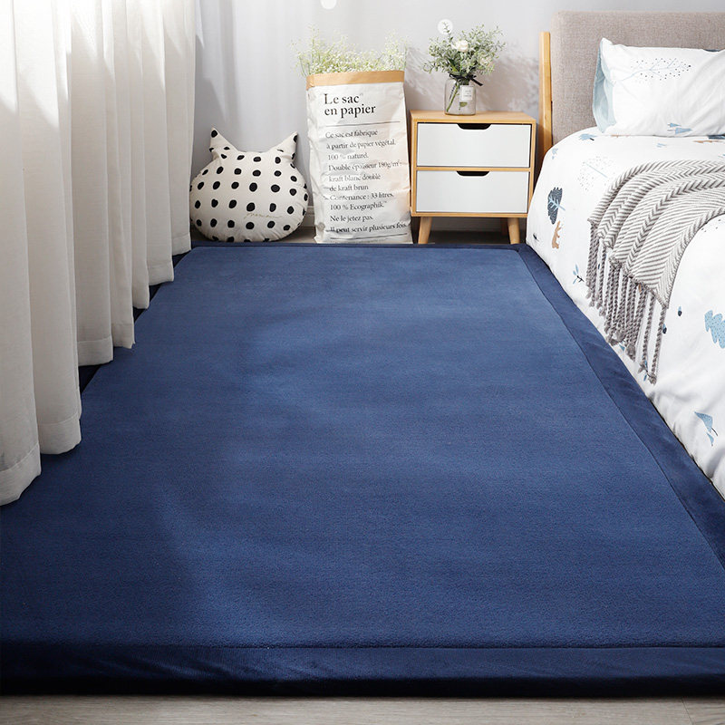 Thickened tatami floor mat bedroom living room children's room baby crawling mat child anti-bump anti-fall bedside blanket