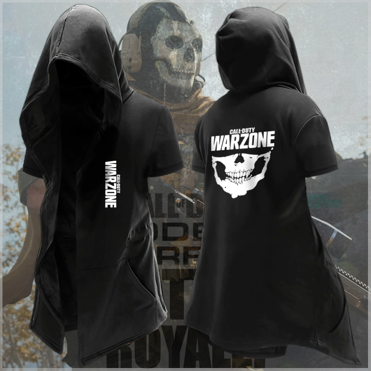Call of Duty 16 Trò chơi Warzone Quần áo ngoại vi Áo phông Chiến tranh hiện đại Phong tỏa Toàn bộ Vùng đất Cầu vồng Six Wind Quần áo - Game Nhân vật liên quan
