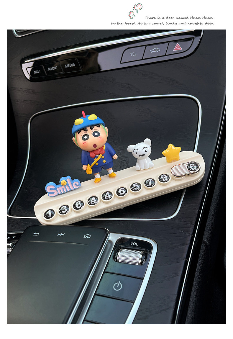 Number Plate, Parking Sign, Car Temporary Parking Phone Number Plate, Temporary Parking, Car Interior Accessories, Car Decoration for Women