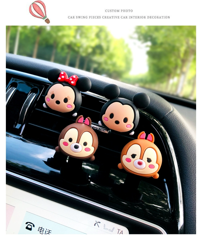 Disney Car Air Vent Xông Phòng Nước Hoa Xe Ô Tô Vật Dụng Nội Thất Nước Hoa Xe Hơi Đồ Trang Trí Trang Trí Xe Hơi lót ghế oto hạt gỗ