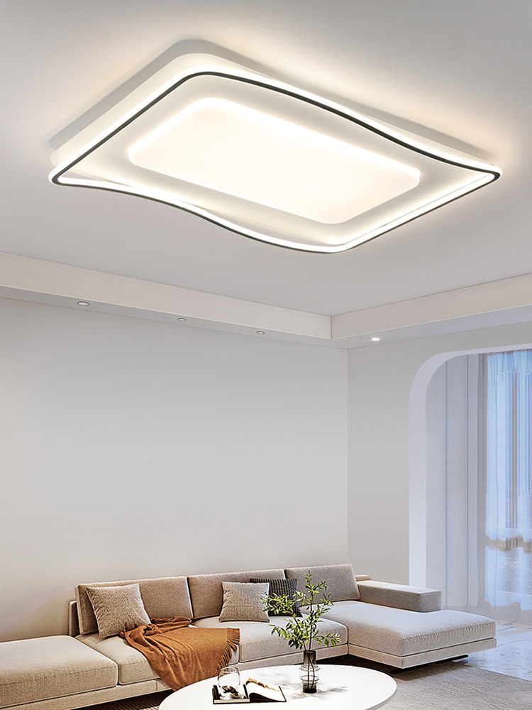 2024 New Casual Modern Living Room Led Ceiling Lamp Cream Style Bedroom Internet Celebrity Room Restaurant Study Lamps