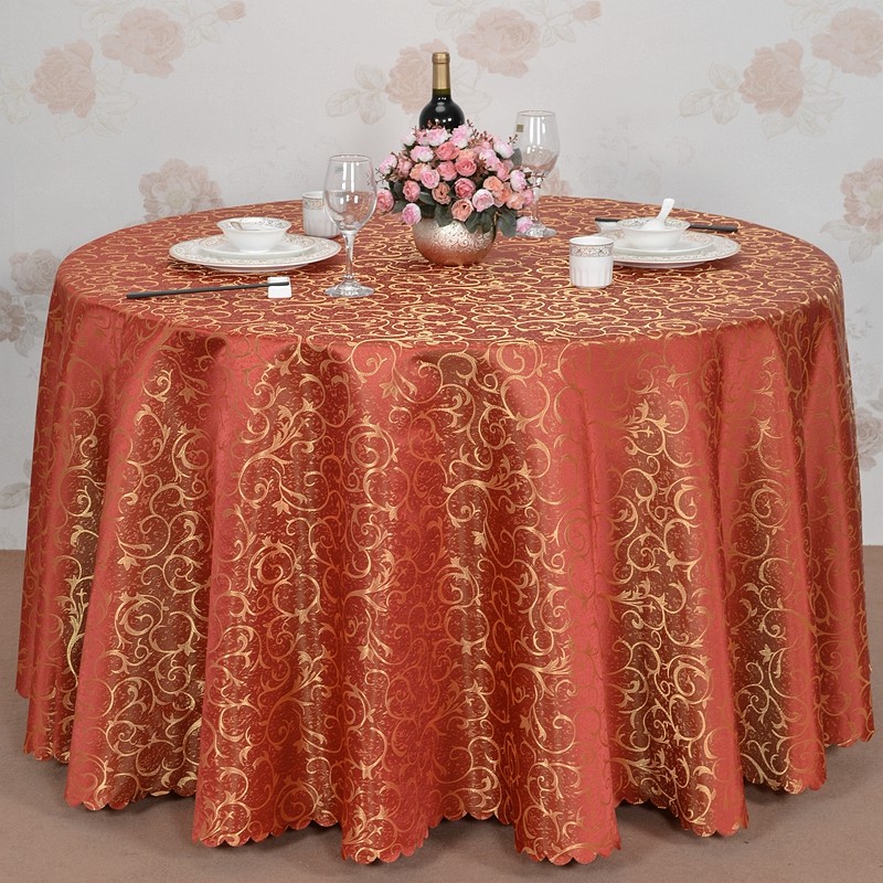 Table Cloth Hotel Rectangular Table Cloth Home Round Table Cloth Tea Table Cloth Hotel Big Round Table Cloth Custom Tifib-Taobao