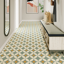 Corridor aisle entry indoor carpet can be scrubbed wash-free balcony floor mat corridor floor long strip waterproof door mat