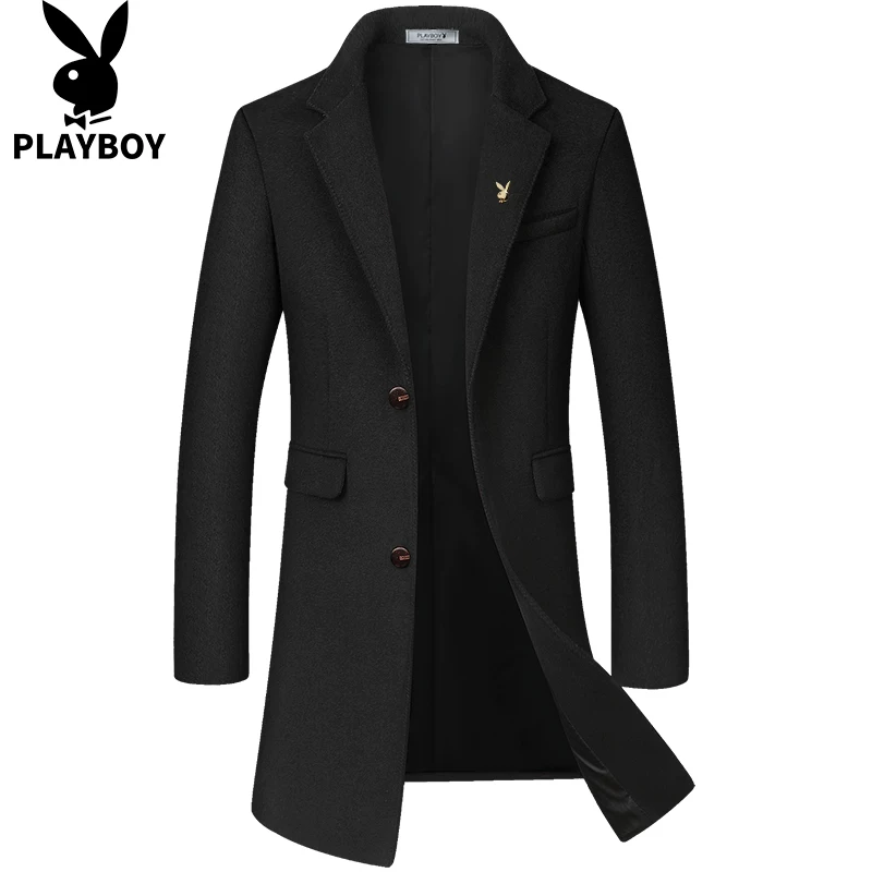 Плейбой, длинное trench coat, тренд демисезонное шерстяное пальто, макси длина, slim fit