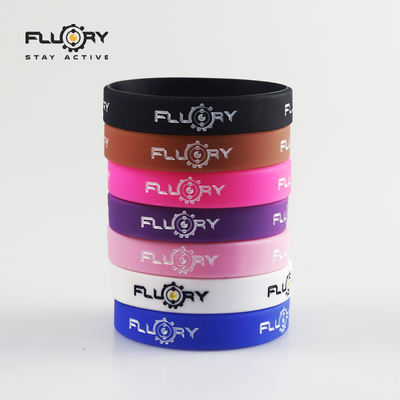 FLUORY Fire Base Brazilian Jiu-Jitsu Silicone Wristband 2025 New Jiu-Jitsu Wristband