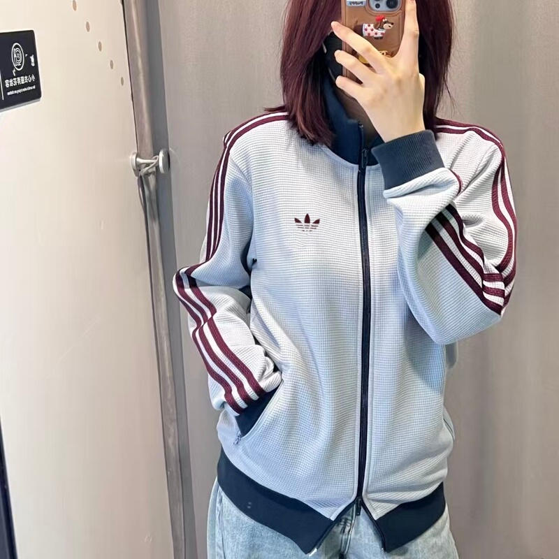 Ole Goods | Authentic Special Offer | Spring/Summer Casual Versatile Three-Stripe Jacket Couple Style Sports Stand Collar Top