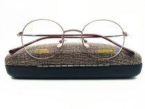 Retro myopia glasses female can be equipped with degree ultra light frame of the eye frame glasses to show thin men and Korean edition 1076