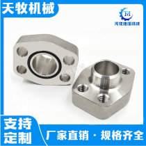 Stainless steel SAE butt welding flange AFSA AFS AFS-T GFS-T boss high pressure integral welding flange