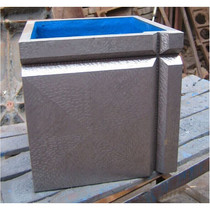 Cast iron square box inspection scribe square box square box 100 * 100 * 100_1 grade