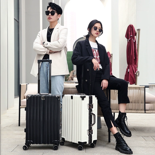 Модный универсальный прочный чемодан подходит для мужчин и женщин, увеличенная толщина, популярно в интернете