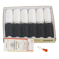 6 черно -белого каждая (иглы+иглы в игла)