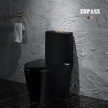 Wall-mounted toilet Ceramic pumping black direct-flush odorless splash-proof water Rear water Rear water toilet seat toilet