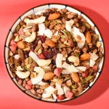 Фруктовая овсянка шоколадный вкус и напитки мгновенные блюда, еда, еда, зерно -фаст -фуд, лази овсянка