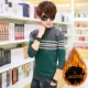 Thiếu niên 17 học sinh trung học áo len 16 cộng với nhung dày 15 tuổi Áo len ấm áp 13 áo len trẻ em lớn