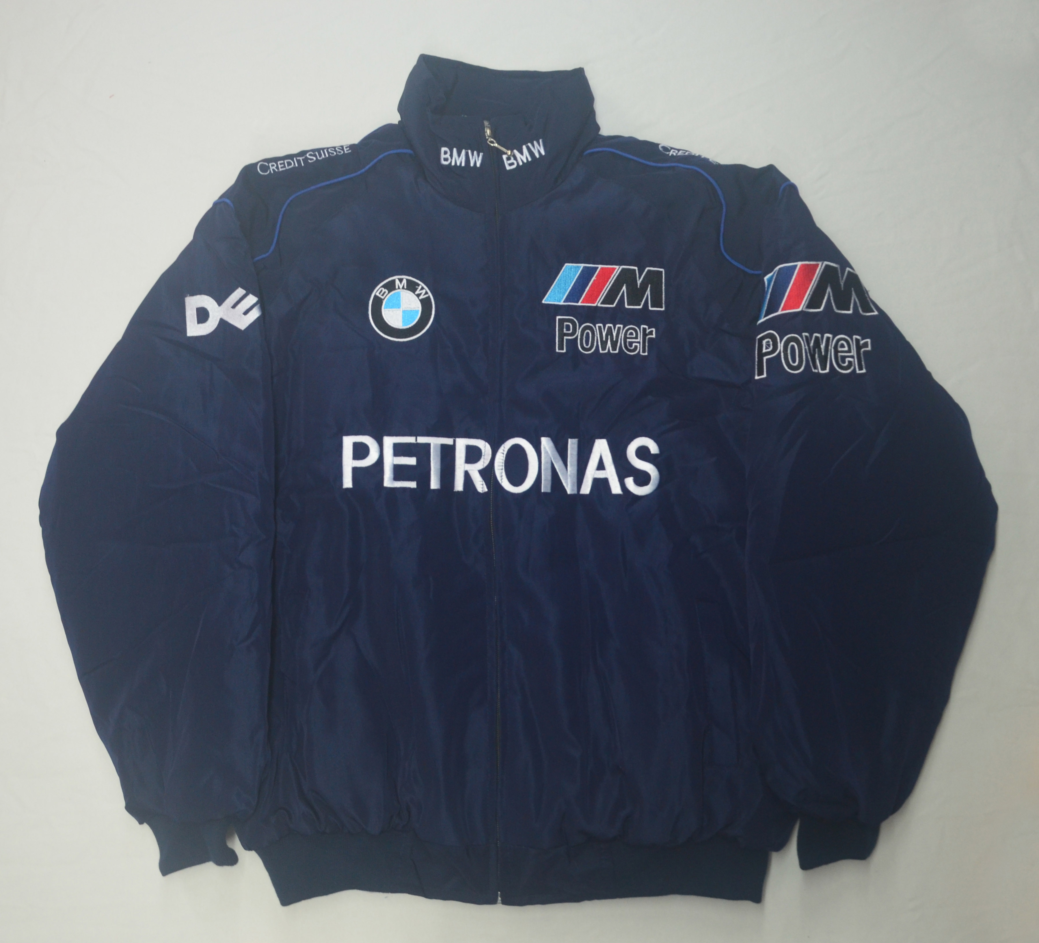 F1 race car suit f1 personality wind cool and windy European and American wind full embroidery casual long sleeve cotton clothing A422