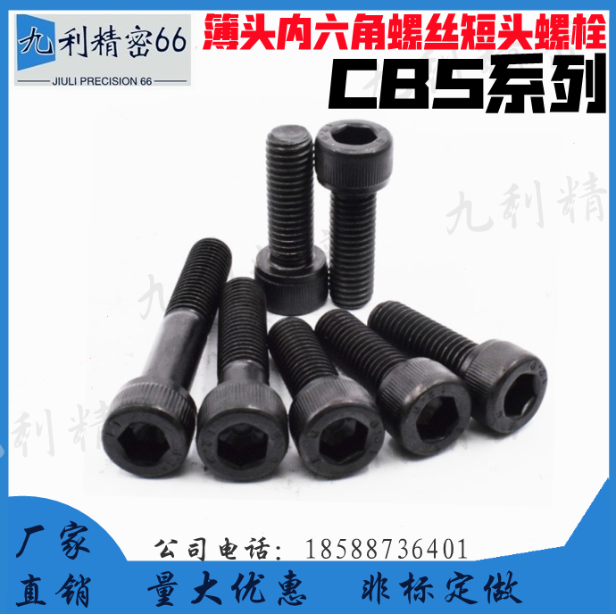 CBS3 4 5 6 8 10 12-6 8 10 10 12 16 20 20 bow head inner hexagon screw short head bolt