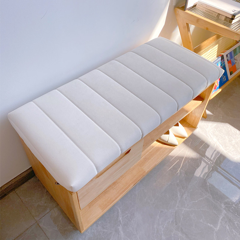 High-end shoe stool mat custom doorway mask cushion cushion cushion high-density sponge brown latex anti-slip