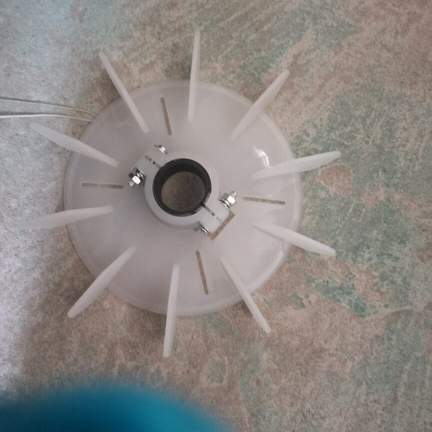 加厚工程塑料风扇叶 电机电动机散热配件 油泵马达风叶