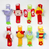 baby toys 0-12 months for newborns plush wrist rattle baby a