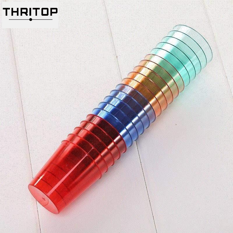80pcs dispble 25ml glasses cups plastic cup colouched shot