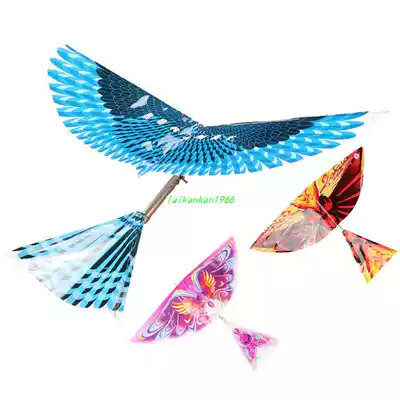 educational s rubber band airplane bird plane jet glider