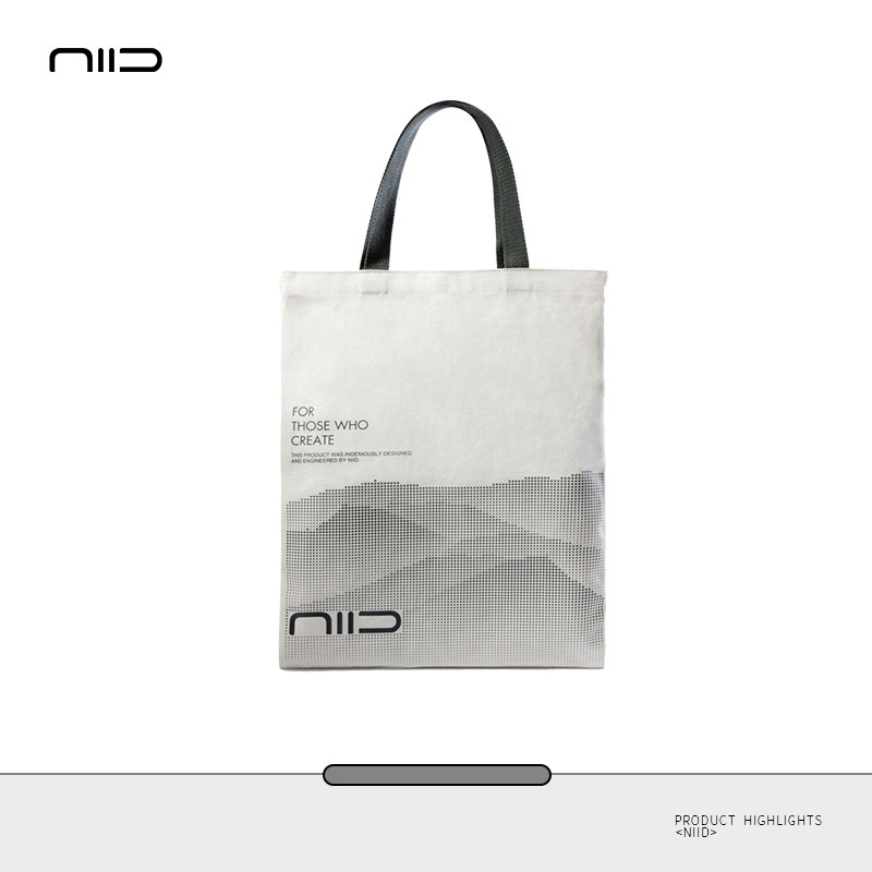NIID custom large capacity canvas bag ins tide gift mate R0 card box one gift set