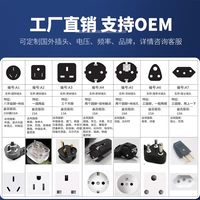 Поддержка индивидуального экспорта напряжения/частоты/вилки и т. д.