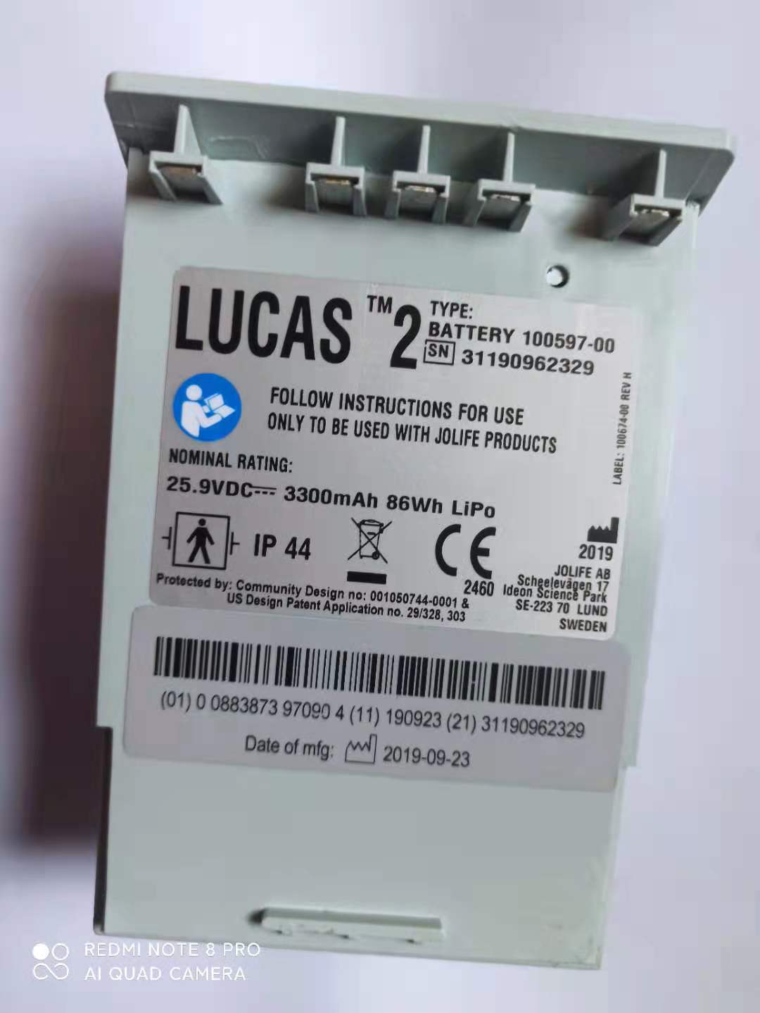 维修菲康Lucas2心肺复苏机美敦力电池激活