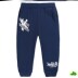 Ít quần cậu bé mùa hè childrens sweatpants mens mùa xuân và mùa hè quần cậu bé ngắn denim quần short bảy điểm quần trong cậu bé lớn. 