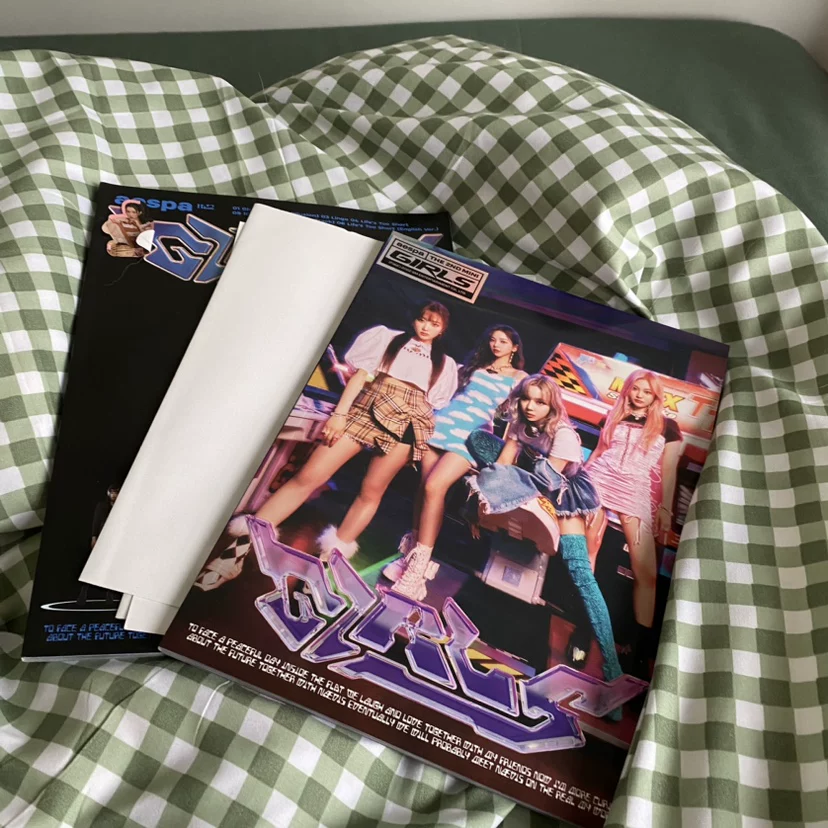 KPOP Five Dynasties Liu AESPA Zhimin альбом Little Card log