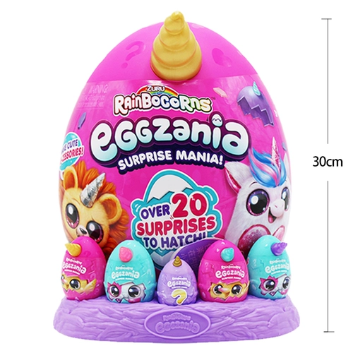 Zuru, радужное магическое яйцо, плюшевая игрушка, единорог