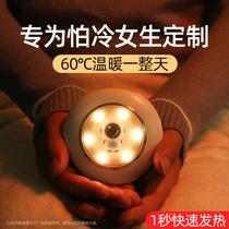 Imported Japan German space cabin Warm Hands Treasure Small Carry-on Portable Charging Warm Hand Egg Holding Winter Electric Heating Pagoda