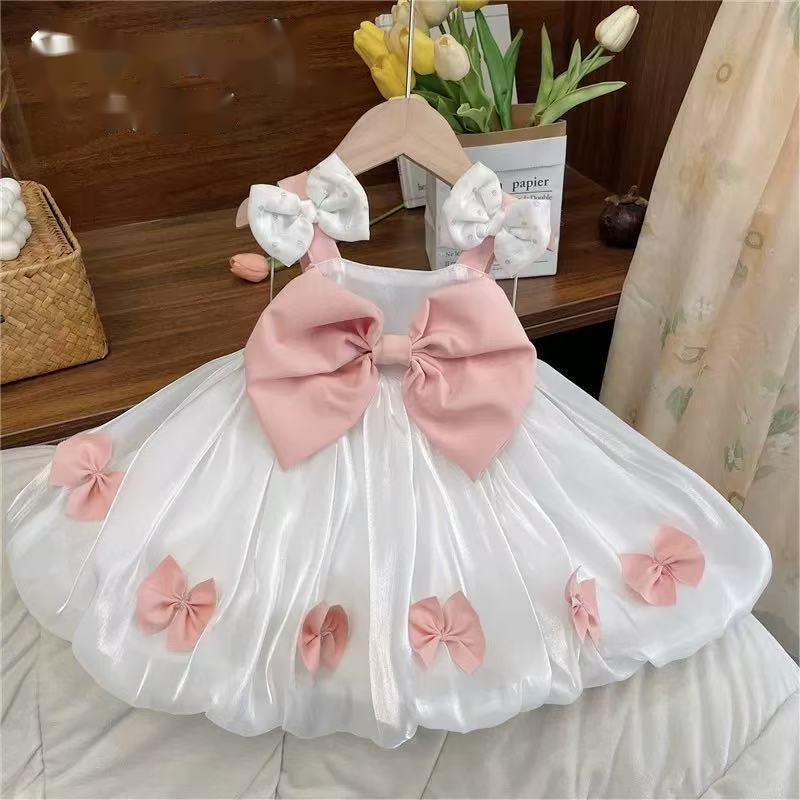 Mcdull Sister Infant and Toddler Clothing Summer Dress Baby Princess Dress Infant Children's Clothing Cake Dress One-Piece Dress