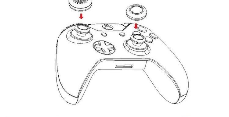 Flash Fox SparkFox Xbox One gamepad dành riêng cho rocker tương tự nắp bảo vệ chống trượt silicone - XBOX kết hợp phụ kiện chơi game liên quân