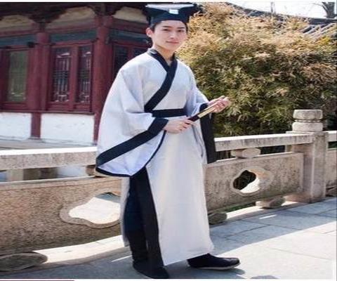 Trang phục nam học sinh nhà Tống trang phục học giả thể hiện tài năng Giang Nam cổ đại tài năng Hanfu phim và trang phục truyền hình trang phục - Trang phục dân tộc sườn xám đẹp
