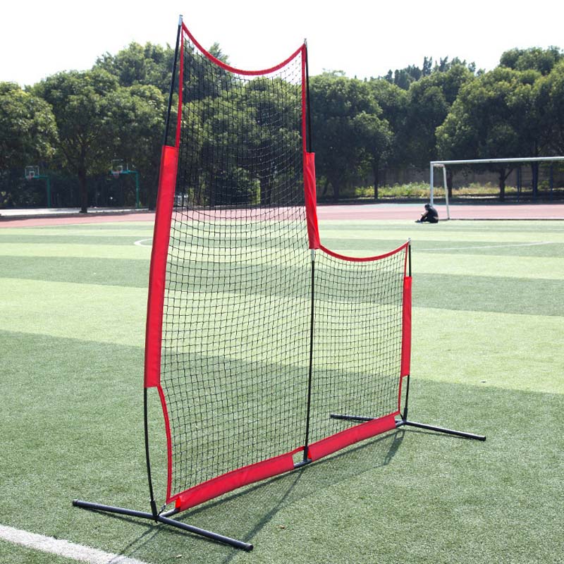 L-shaped baseball strike net pitcher gear net team building sports outdoor net training game net softball fan supplies