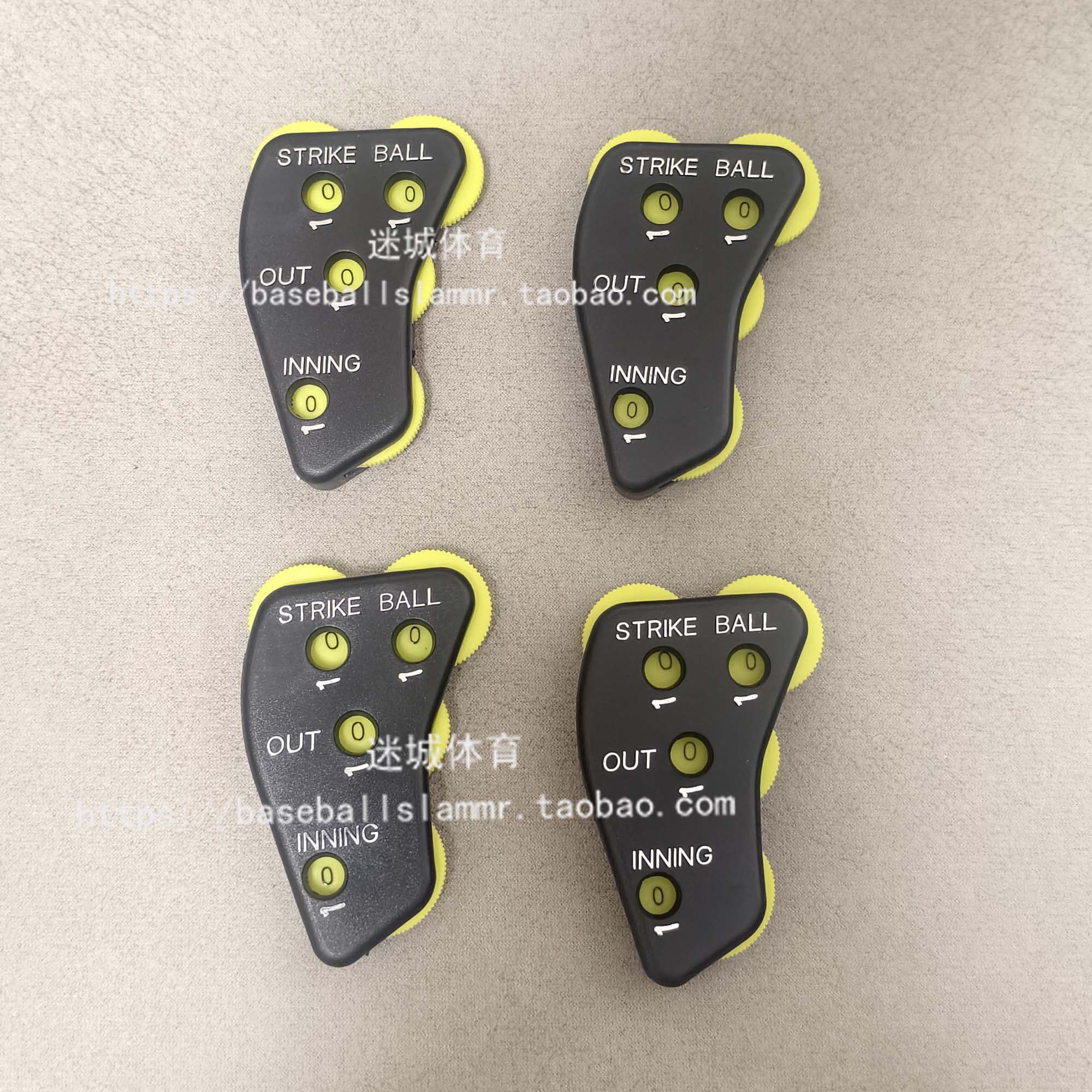 棒球计数器教练裁判必备神器！好球坏球出局数一目了然！-更多棒球配件-淘宝好物网, image size:2000x2000