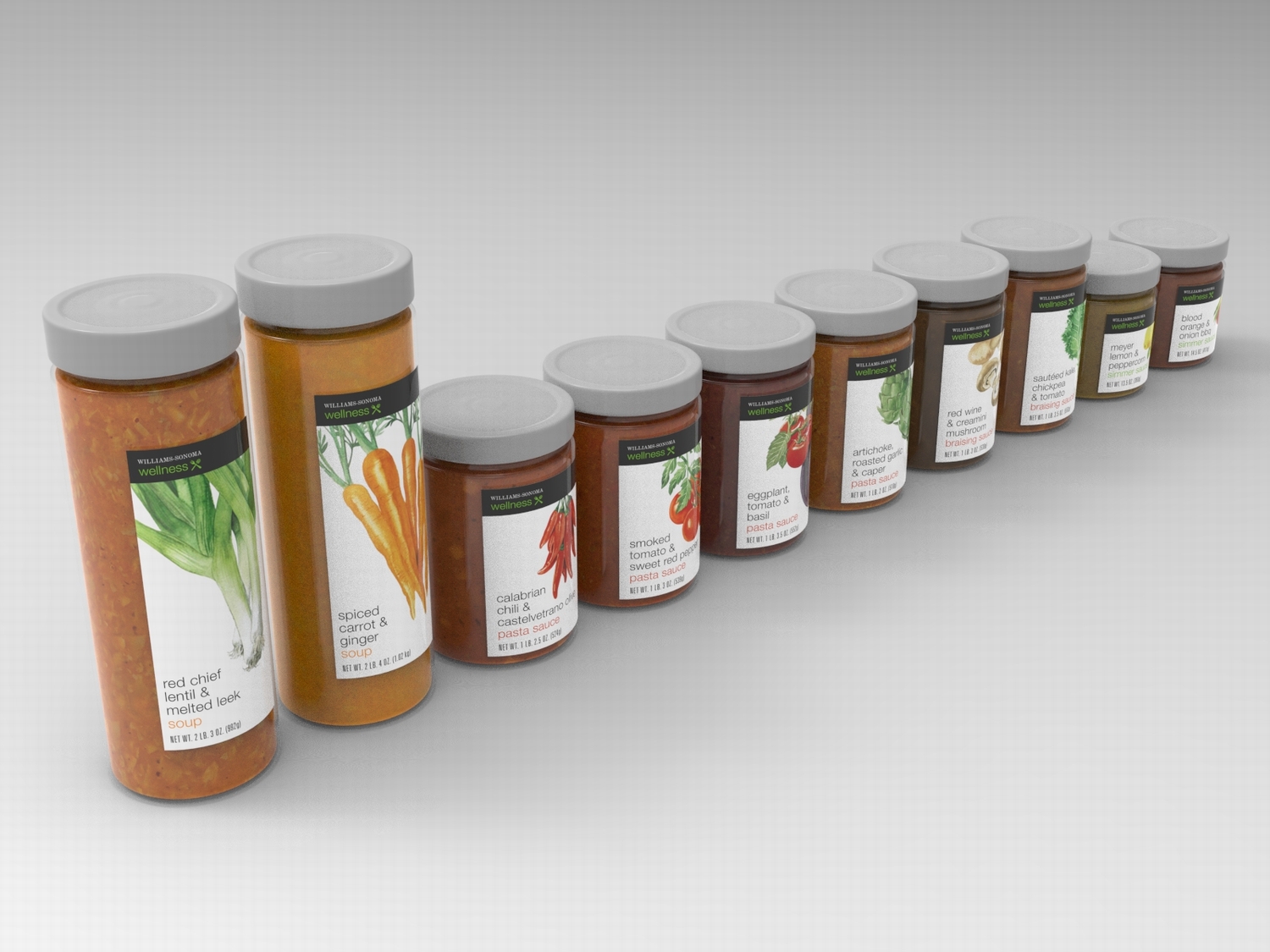 图片[4]-C4D酱料罐装包装FBX食品饮料包装OBJ易拉罐STL玻璃瓶Blender素材-cg男孩