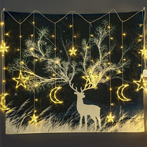 Demengya net red battery USB star light ball light string LED big star light curtain