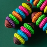 Собака игрушка Golden Mao jie Mask Mask Mask Baste, укус очищения зубов La Blador's крупные щенки питомцы DF