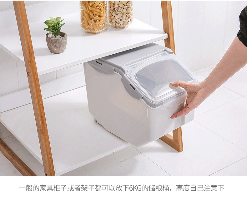 Thức ăn cho mèo thùng thức ăn cho chó thùng lưu trữ kín thùng bảo quản i độ ẩm hộp lưu trữ bể chứa vật nuôi lưu trữ hạt thùng thùng thức ăn mèo - Cat / Dog hàng ngày Neccessities bát ăn cho mèo