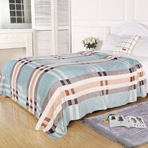 Childrens gift bed velvet blanket bed blanket on the bed winter winter warm convenient double