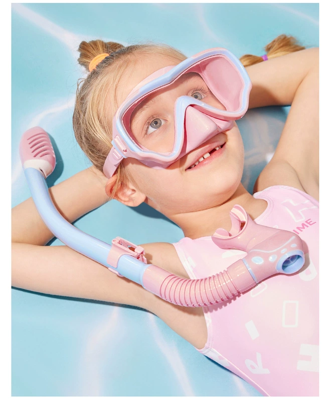 arena kính bơi Mặt nạ lặn dành cho trẻ em WaterTime lặn với ống thở Mặt nạ lặn Sambo kính bơi thoáng khí thiết bị lặn kiếng bơi giá kính bơi