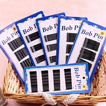 Fixed clip small jewelry black clip headgear adult one-word clip hairclip banghai clip clip edge simple steel photo studio