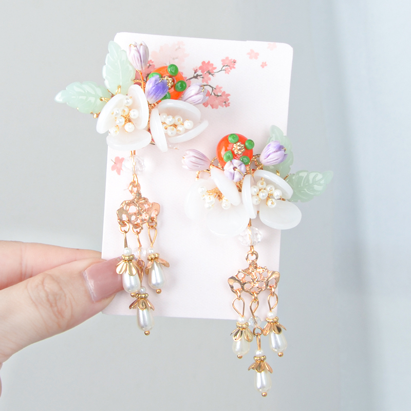 images 42:Chinese costume costume costume folder child with a gusty decorative ancient wind head decorated super fairy hair clip to the ancient side hairpin