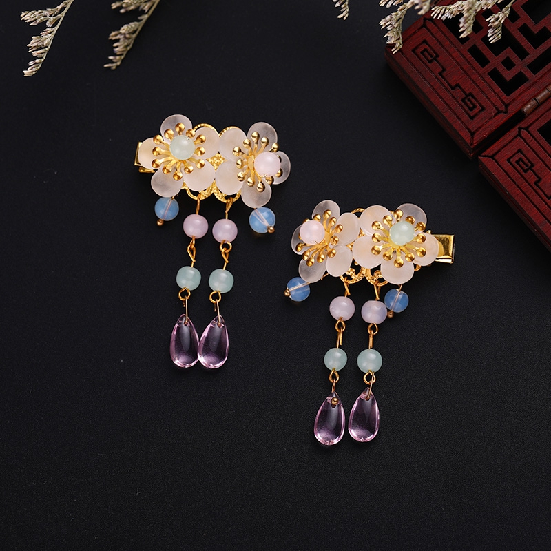 images 13:Chinese costume costume costume folder child with a gusty decorative ancient wind head decorated super fairy hair clip to the ancient side hairpin