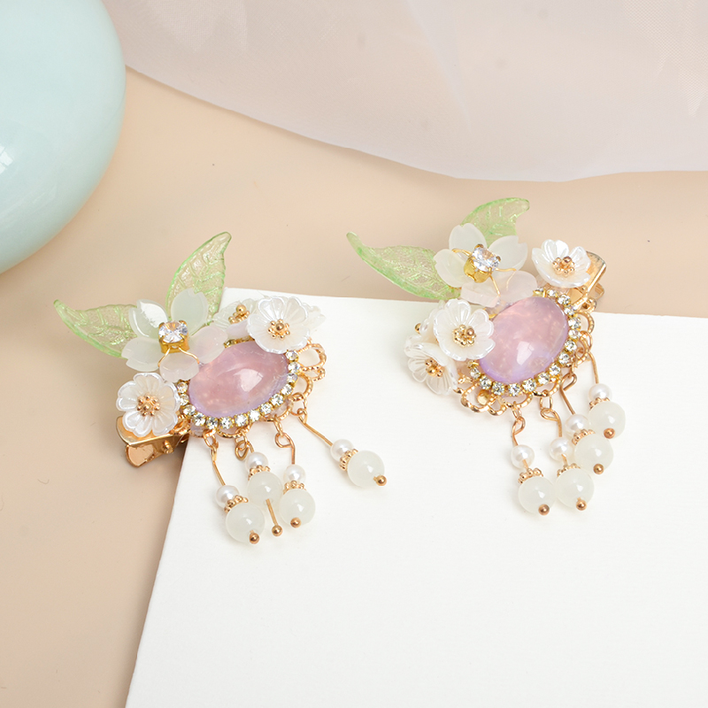 images 45:Chinese costume costume costume folder child with a gusty decorative ancient wind head decorated super fairy hair clip to the ancient side hairpin